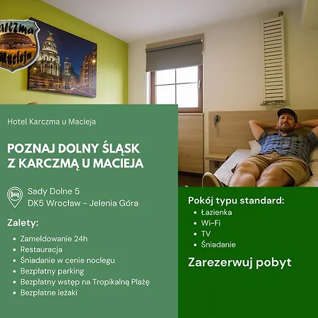 Karczma U Macieja Hotel Bolkow